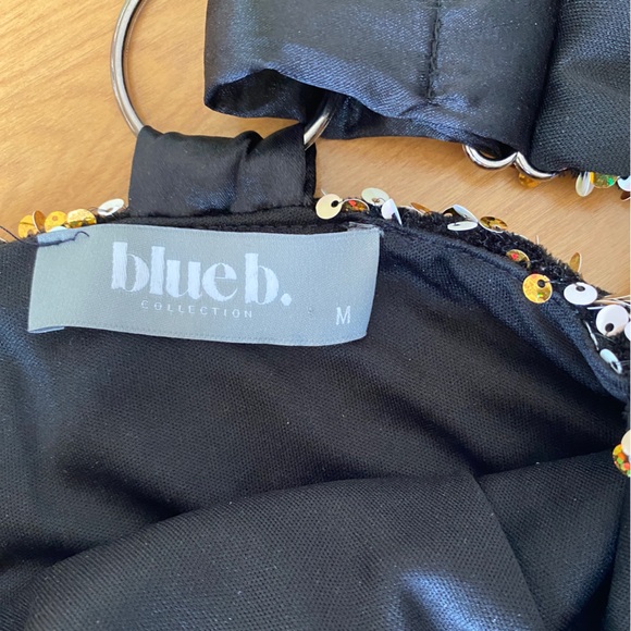 Multi colored sequin crop top - Picture 10 of 11